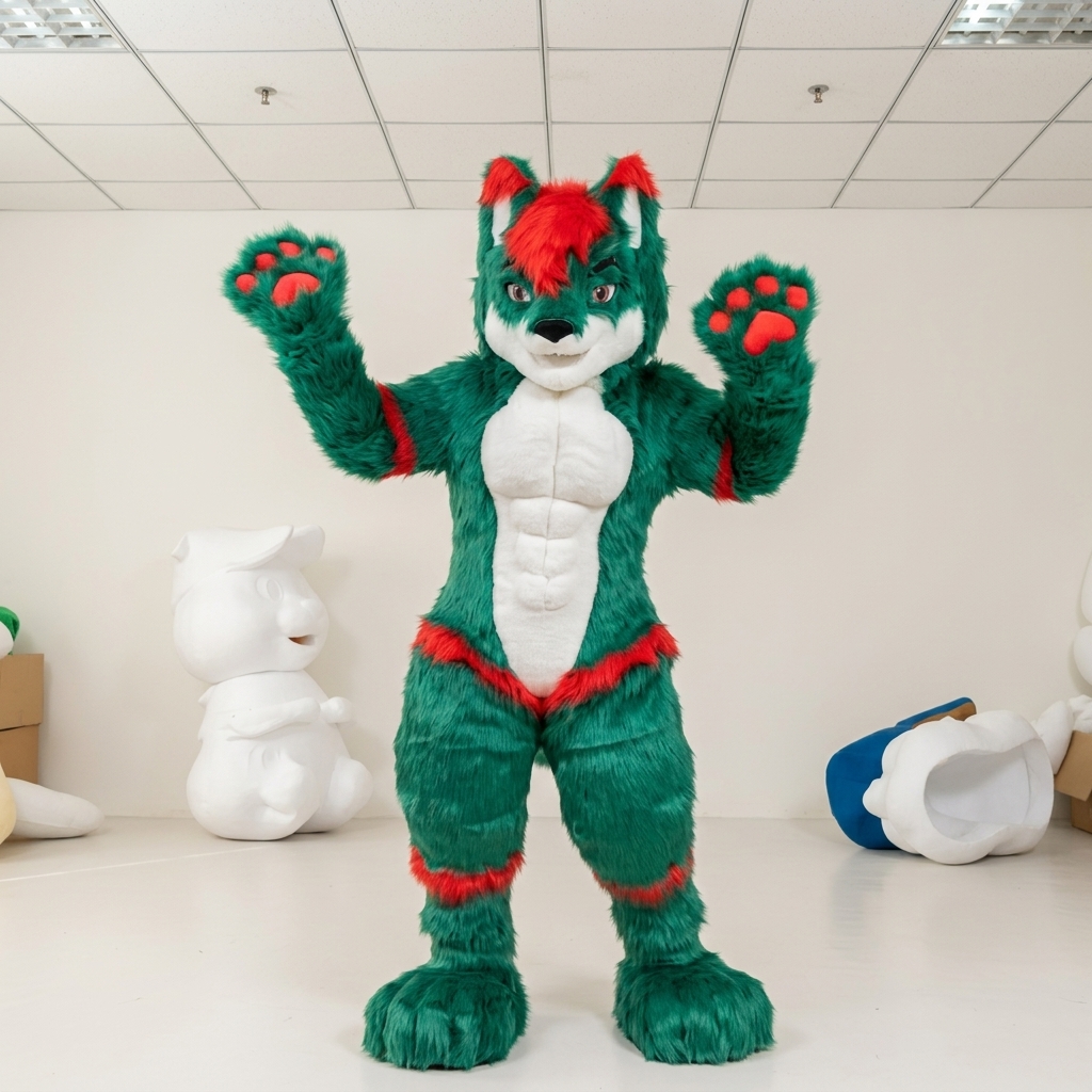 Muscle Wolf Fursuit